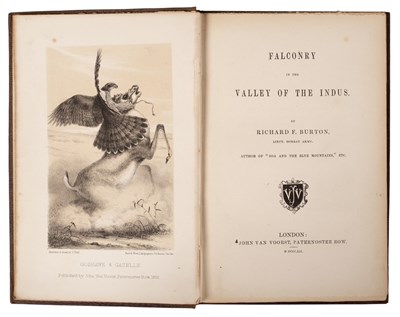 Lot 554 - Burton (Sir Richard) Falconry in the Valley of...