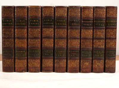 Lot 556 - Gibbon (Edward) Decline and Fall of the Roman...