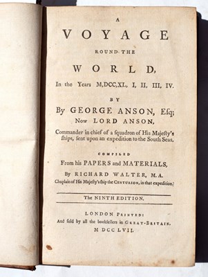 Lot 591 - Anson (George, Lord) A Voyage Round the World,...