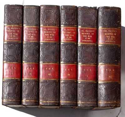 Lot 595 - Napier (W F P) History of the War in the...