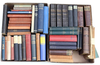 Lot 622 - Two boxes of books, approximately 45 volumes