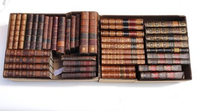 Lot 637 - 42 sundry leather bound books [2 boxes]