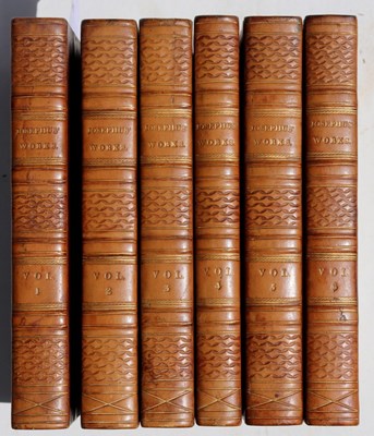 Lot 651 - Whiston (W) The Works of Flavius Josephus, 6...