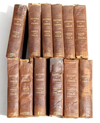 Lot 662 - Grote (G) History of Greece, 12 vols, 8vo.,...