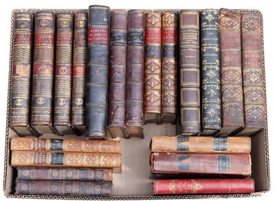 Lot 665 - Twenty leather bound books, mostly 8vo