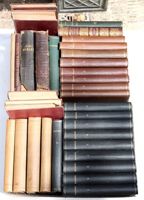 Lot 666 - Bach (J S) Works of, 8 vols, Novello, 8vo...