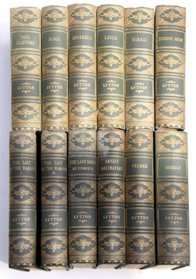Lot 671 - Lytton (Lord) Works, 12 vols., 8vo., orig....