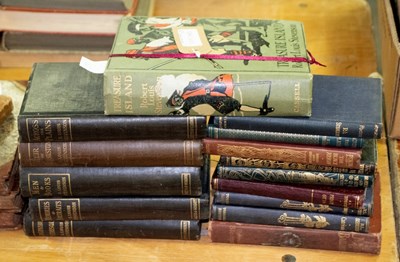 Lot 743 - Stevenson (R L) Treasure Island and 14 other...