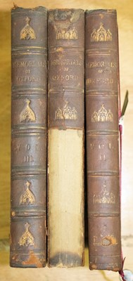 Lot 744 - Ingram (J) Memorials of Oxford, 3 vols, 8vo.,...