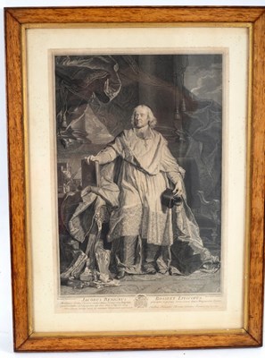 Lot 772 - Drevet after Rigaud/Jacobus Benignus/black and...