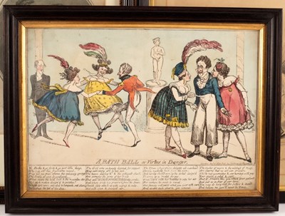 Lot 778 - George Cruikshank/A Bath Ball, or Virtue in...