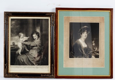 Lot 782 - Valentine Green after Reynolds/Duchess of...