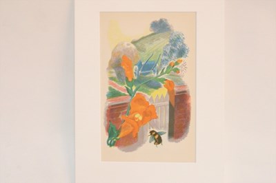 Lot 789 - John N Nash (British 1893-1977)/Hay Cart by a...