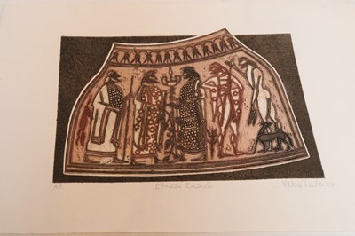 Lot 791 - Valerie Thornton (British 1931-1991)/Etruscan...