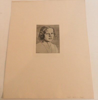 Lot 802 - Hans Brasch (German 1882-1973)/Portrait...