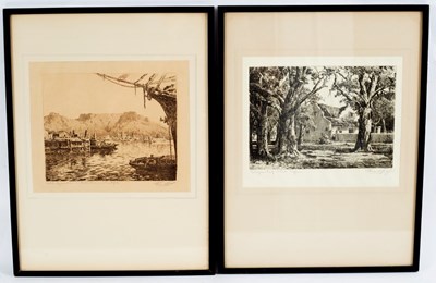 Lot 803 - Tinus de Jong (Dutch 1885-1942)/Table Mountain...