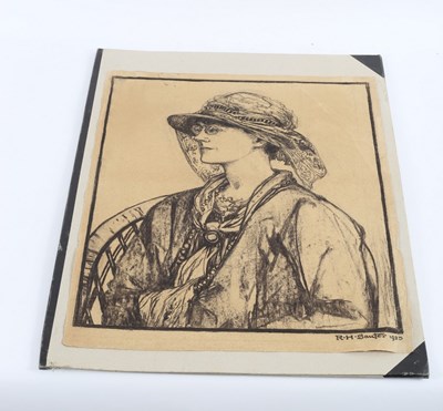 Lot 825 - Rudolf Sauter (British 1895-1977)/Portrait of...