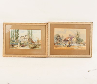 Lot 846 - 19th Century English School/Half-Timbered...