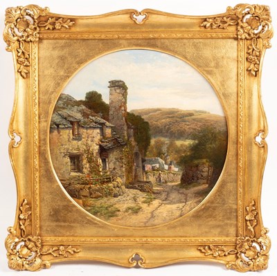 Lot 878 - William Pitt (British 1851-1890)/The Path by...