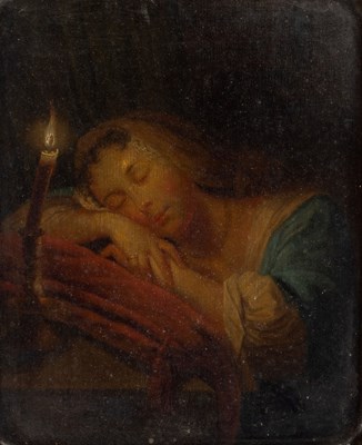 Lot 887 - Follower of Godfried Schlacken/Sleeping Lady...