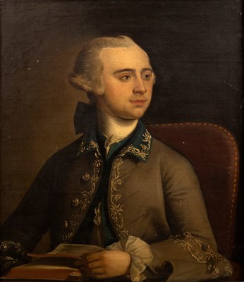 Lot 889 - Henry Pickering (British 1720-1770)/Portrait...