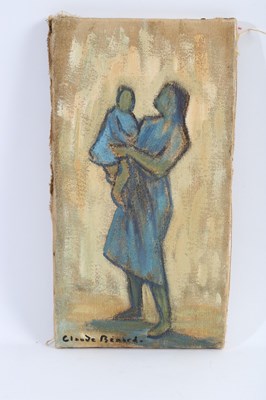 Lot 912 - Claude Benard (French 1926-2016)/Mother and...