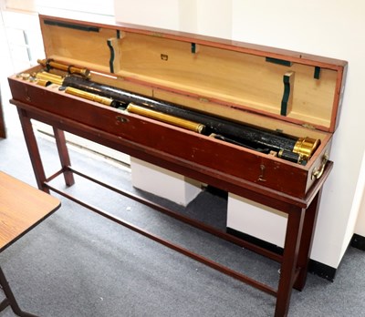 Lot 948 - A telescope and stand by Broadhurst Clarkson &...