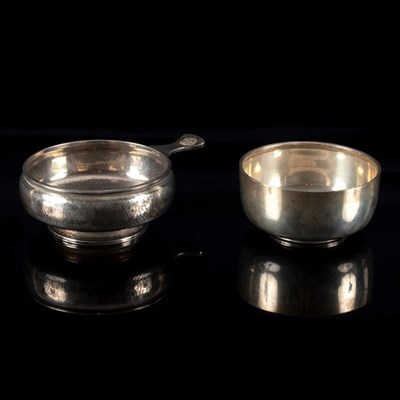 Lot 24 - An Arts & Crafts silver bowl, A E Jones,...
