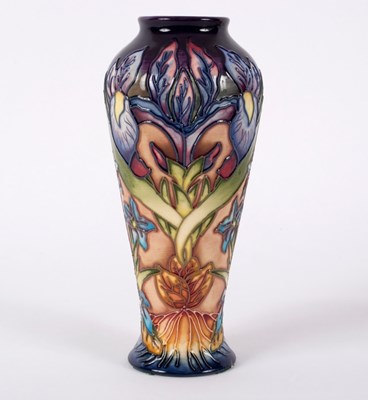 Lot 74 - Moorcroft Pottery, a Geneva vase, numbered...