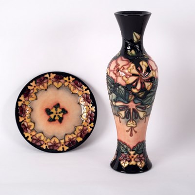 Lot 76 - Moorcroft Pottery, an Oberon vase, design by...