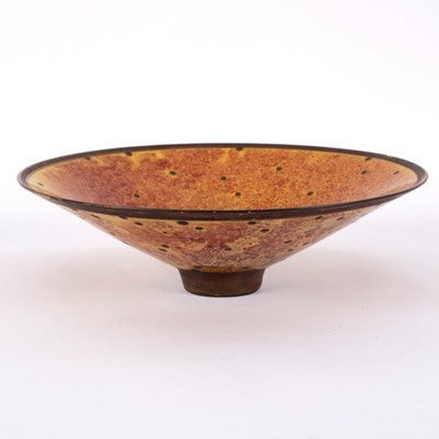Lot 114 - Sutton Taylor (born 1943), an earthenware bowl...