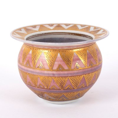 Lot 138 - Mary Rich (born 1940), a porcelain bowl with...