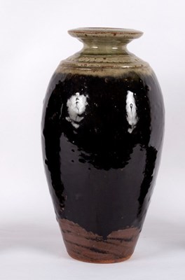 Lot 140 - Richard Batterham (born 1936), a stoneware...