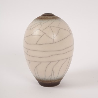 Lot 156 - David White (1934-2011), an ovoid porcelain...
