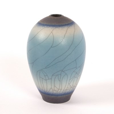 Lot 157 - David White (1934-2011), an ovoid porcelain...
