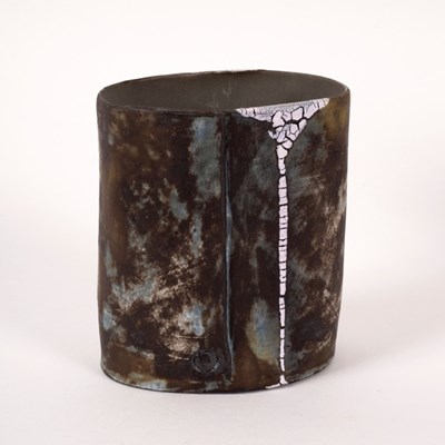 Lot 162 - Hilary Mayo, Landscape Vessel, impressed mark,...