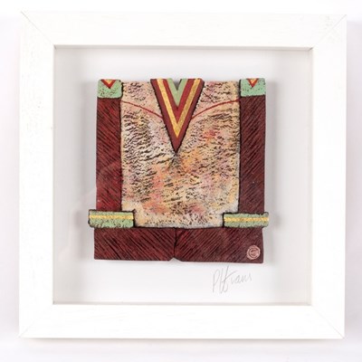 Lot 169 - Philip Evans (born 1959), a ceramic wall...