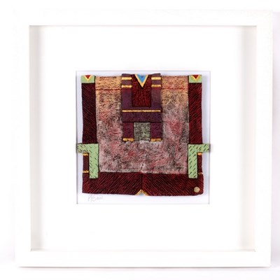 Lot 171 - Philip Evans (born 1959), a ceramic wall...