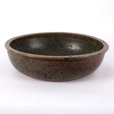 Lot 180 - A Studio Pottery large shallow bowl with...