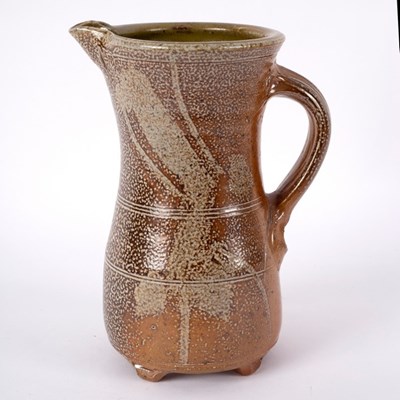 Lot 194 - Michael Casson (1925-2003), a salt glaze jug...