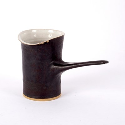 Lot 208 - Lucie Rie (1902-1995), a milk jug, with...