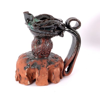 Lot 226 - Simon Carroll (1964-2009), an earthenware jug,...