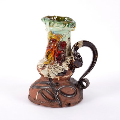 Lot 228 - Simon Carroll (1964-2009), an earthenware jug,...