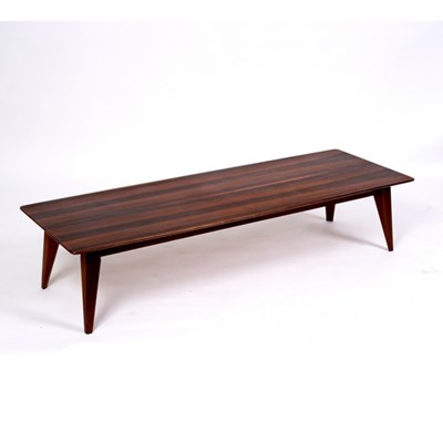 Lot 304 - Vanson, British 1960s, a low teak coffee table...