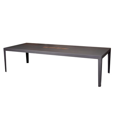 Lot 324 - Italian Contemporary, a grey lacquered steel...