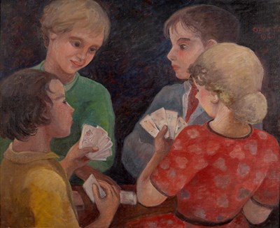 Lot 354 - Orovida Camille Pissarro (1893-1968)/A Game of...