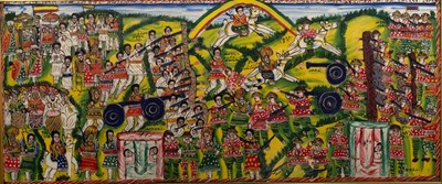 Lot 357 - 20th Century Ethiopian School/Guerrilla...