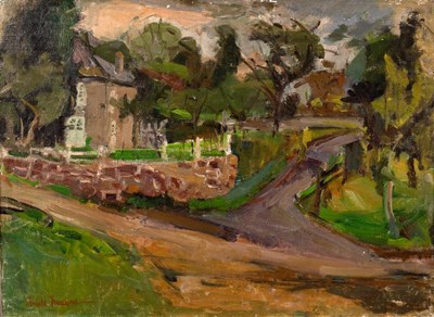 Lot 358 - Arnold Victor Beauvais (1886-1982)/Cottages on...