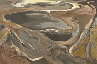 Lot 366 - Oliver Heywood (1920-1992)/Abstract Coastal...