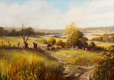 Lot 379 - Jan Whitton/Cranham to Sheepscombe Lane/signed...